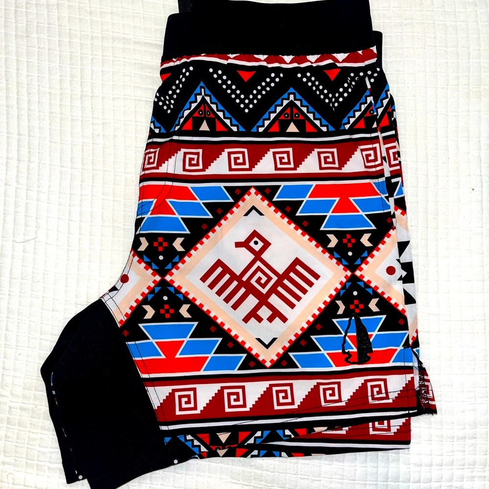 TacHuntFish Men’s Athletic Shorts (Med)